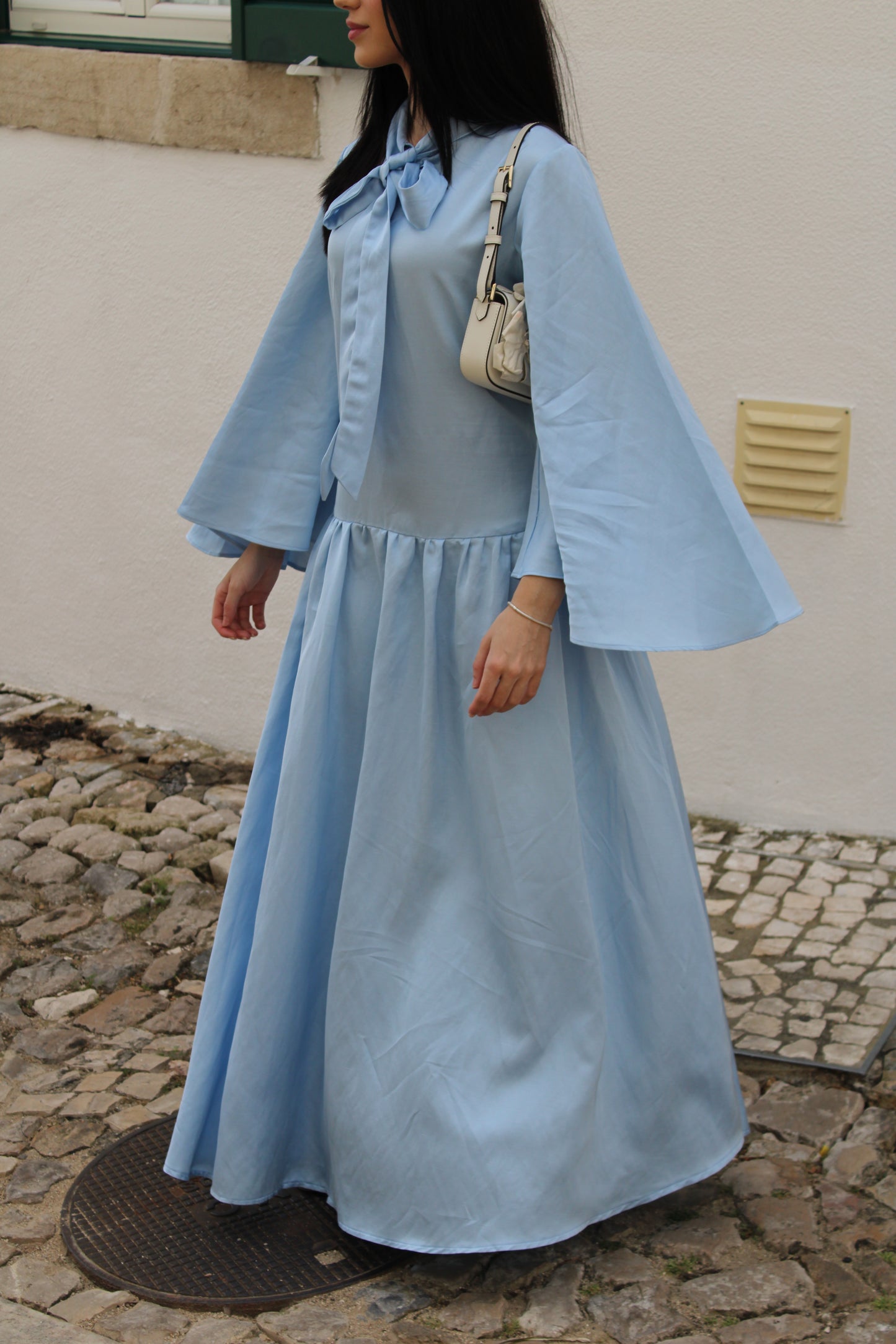 Blue Bow Dress