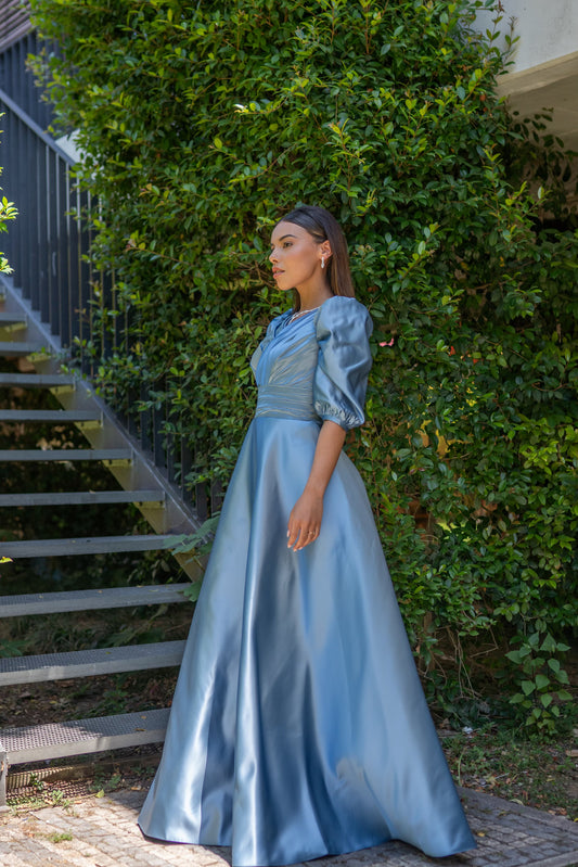 Baby Blue Cinderella Gown